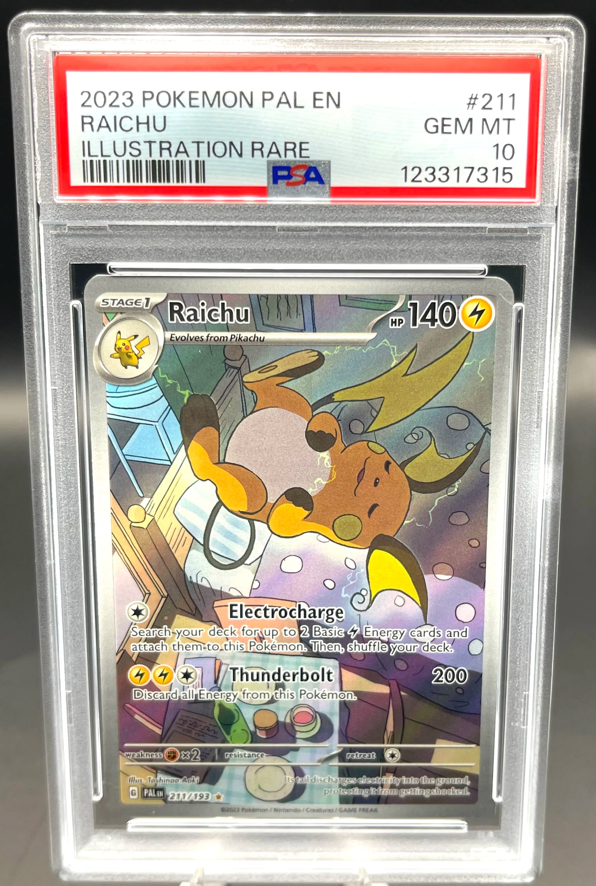Pokémon - Raichu (PAL 211) Évolutions à Paldea - Cartes Pokémon - Raichu (PAL 211) Évolutions à Paldea - Cartes