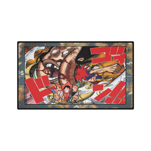 Punching the Heavens Luffy vs Celestial Dragon Playmat