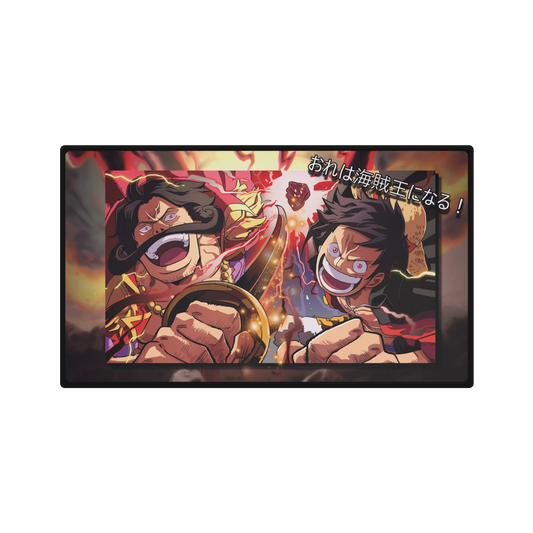 Legacy of the Pirate King Luffy x Gol D. Roger Playmat