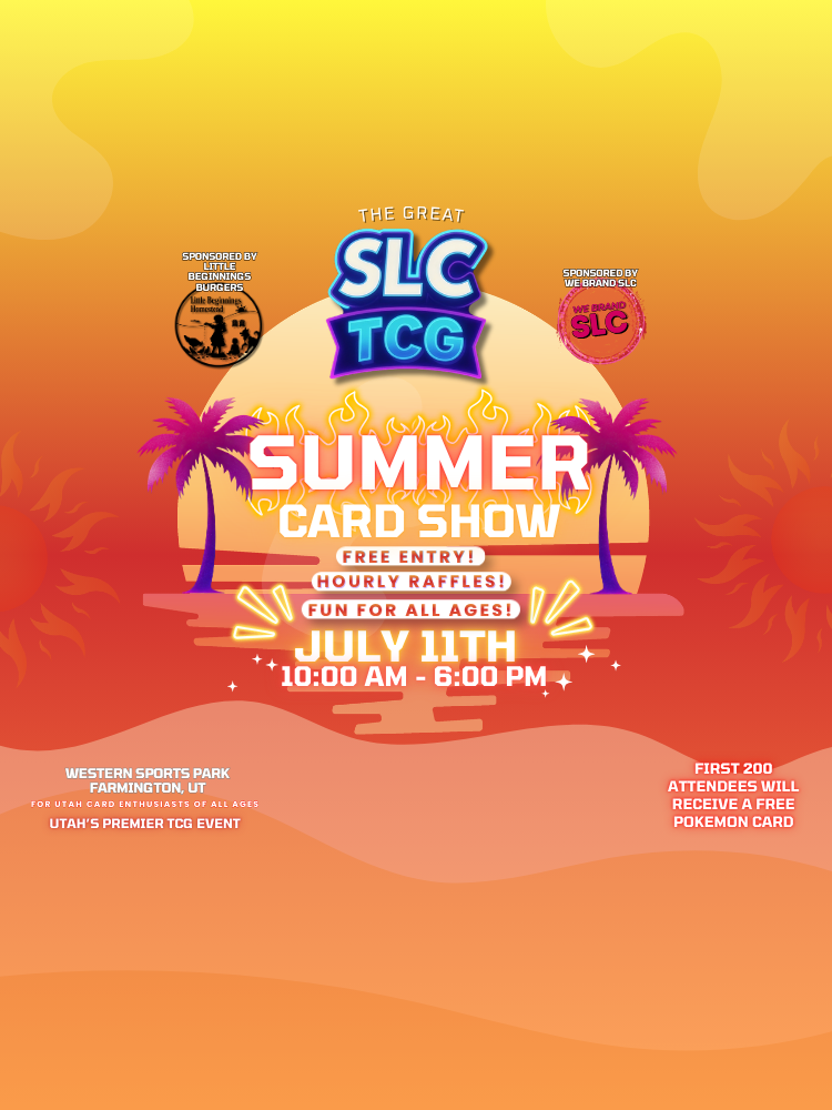 Utah Card Shows | Salt Lake City TCG Events | SLC TCG Utah Card Shows | Salt Lake City TCG Events | SLC TCG