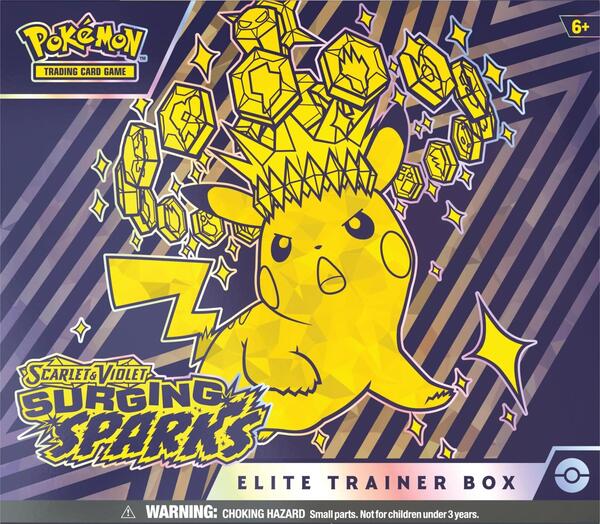 Pokémon TCG – Surging Sparks Elite Trainer Box (Sealed)