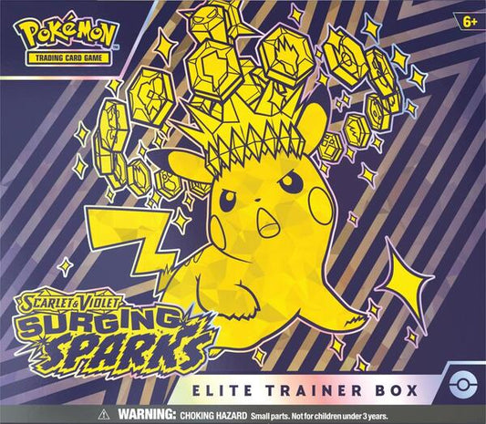Pokémon TCG – Surging Sparks Elite Trainer Box (Sealed)